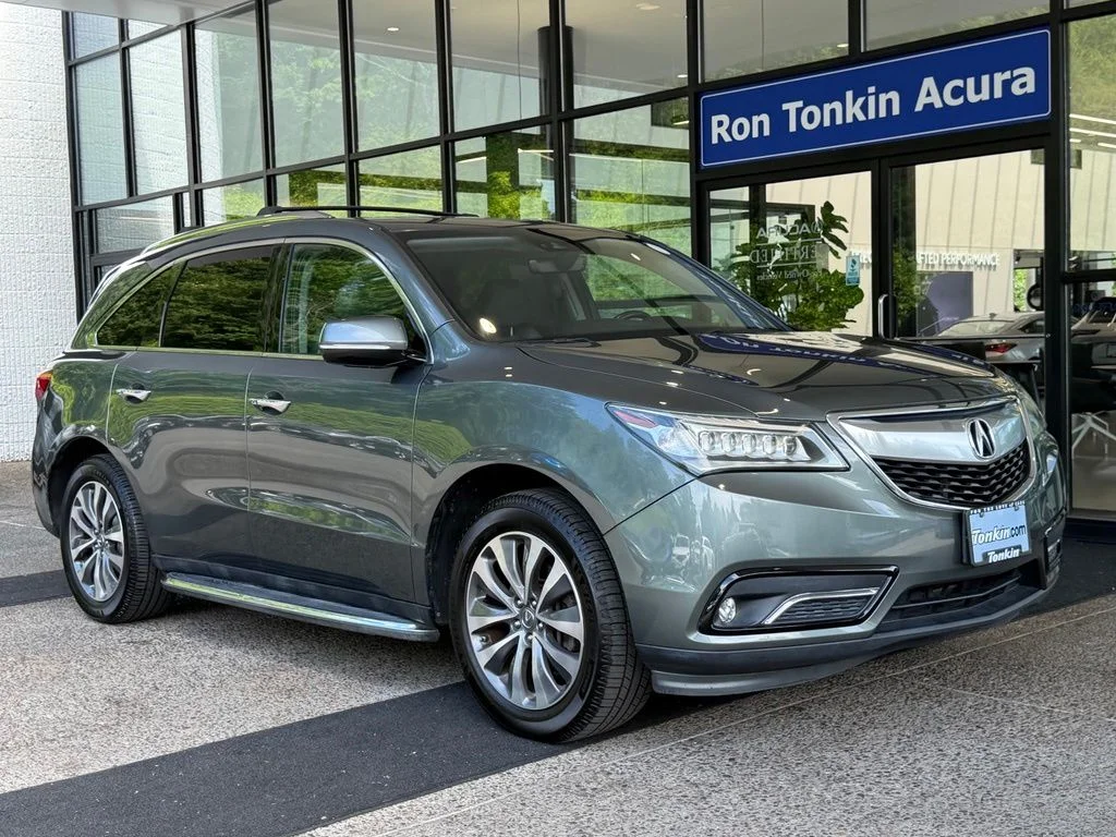 Used 2016 Forest Mist Metallic Acura SH-AWD with Technology Package image 2