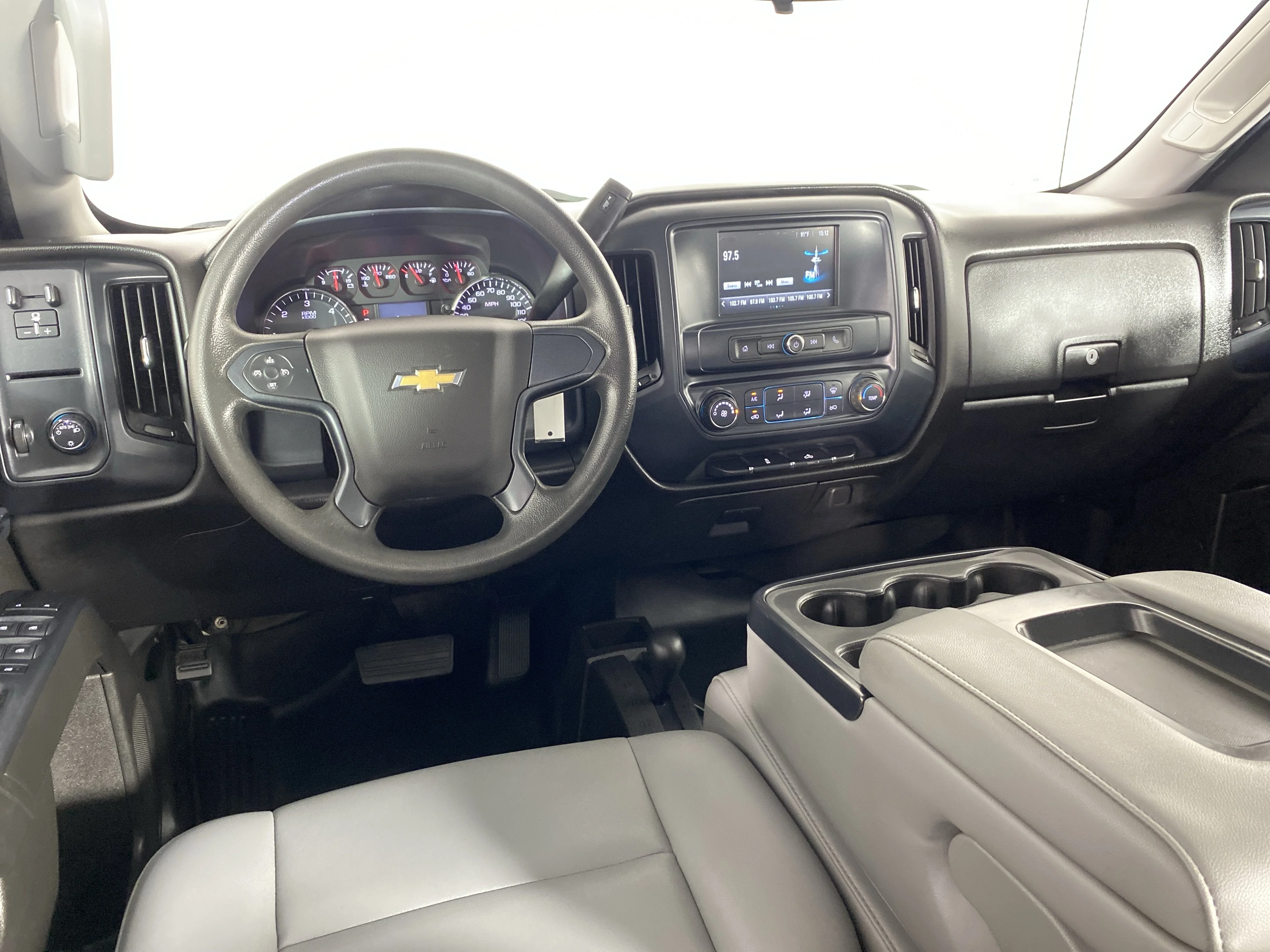 Used 2018 Graphite Metallic Chevrolet Work Truck image 16