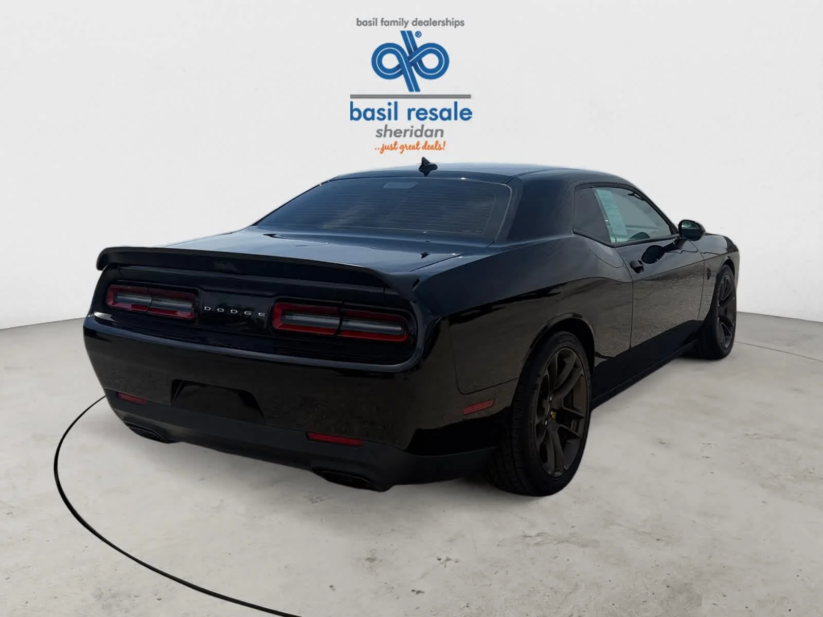 Used 2023 Pitch Black Clearcoat Dodge SRT Hellcat Jailbreak image 10