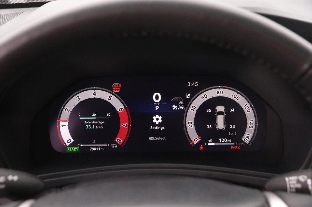 Certified Used 2025 Midnight Black Metallic Toyota Hybrid Limited AWD (Natl) image 16