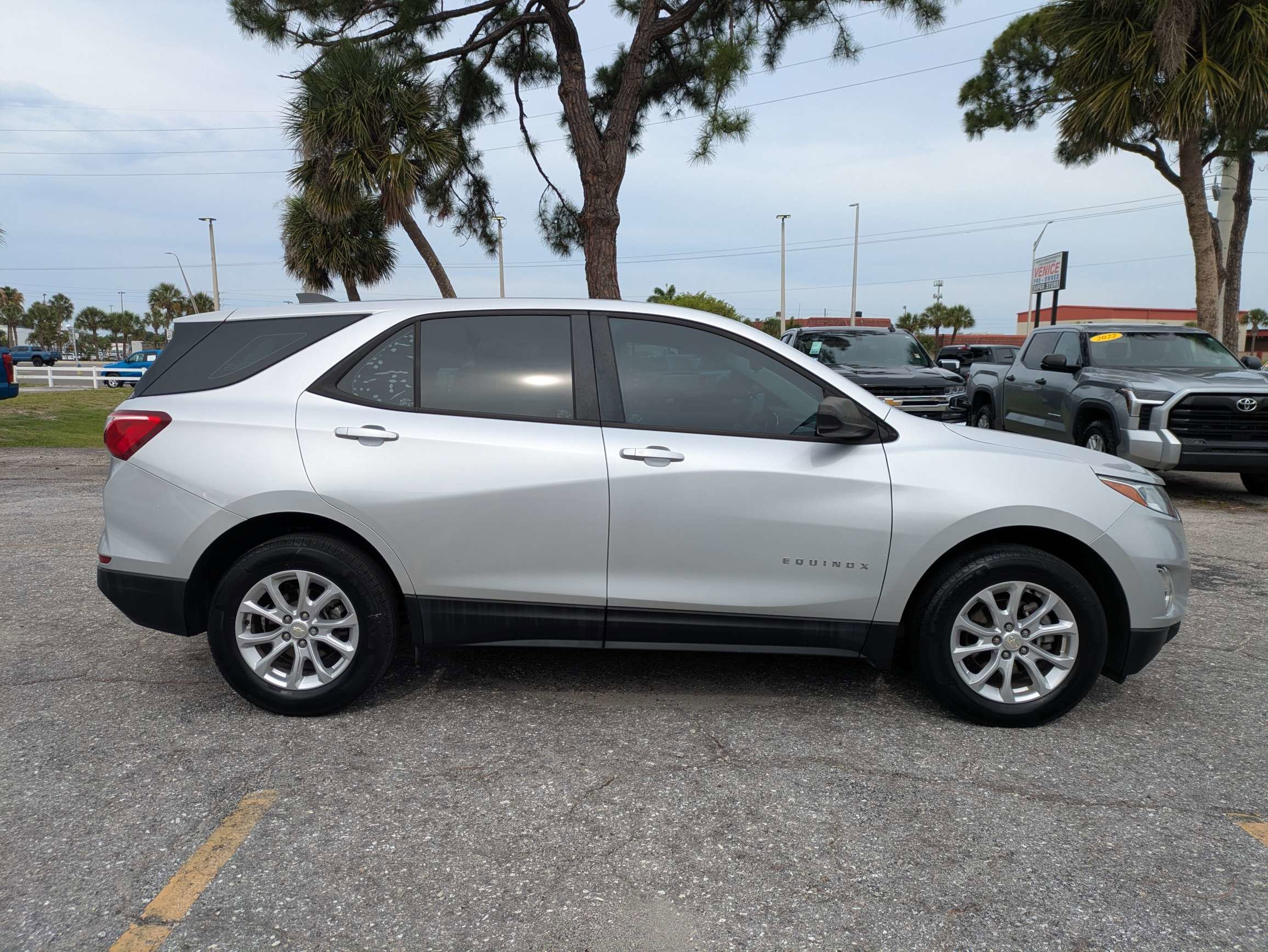 Used 2020 Silver Ice Metallic Chevrolet LS image 3