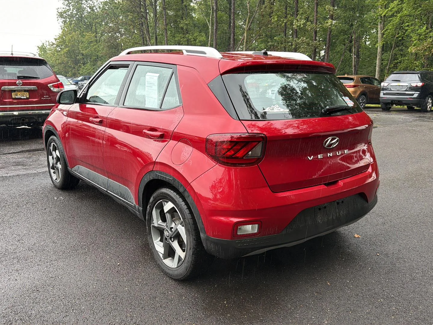 Used 2023 Scarlet Red Pearl Hyundai Limited image 10