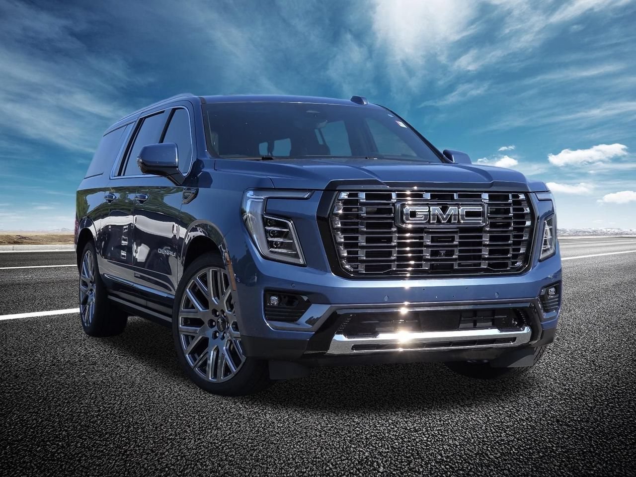 Used 2025 Downpour Metallic GMC Denali Ultimate image 2