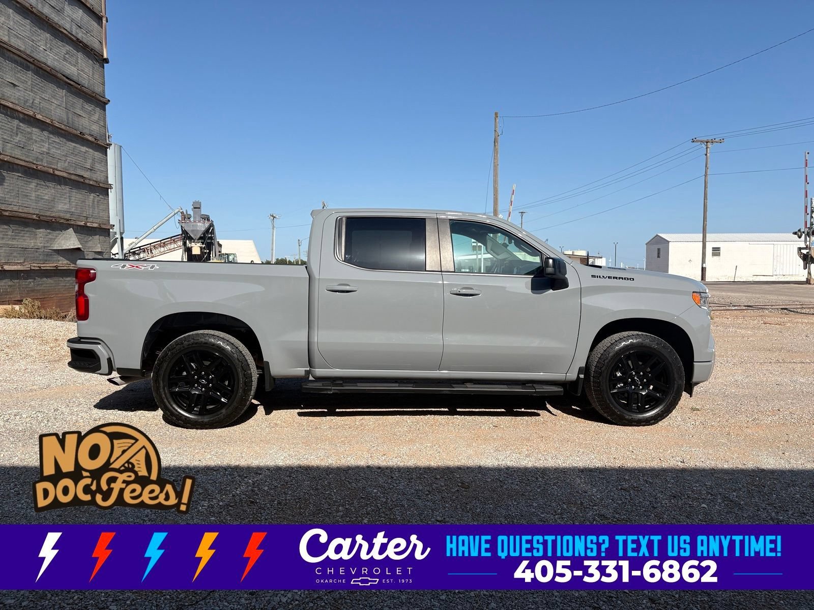 Used 2024 Slate Gray Metallic Chevrolet RST image 3