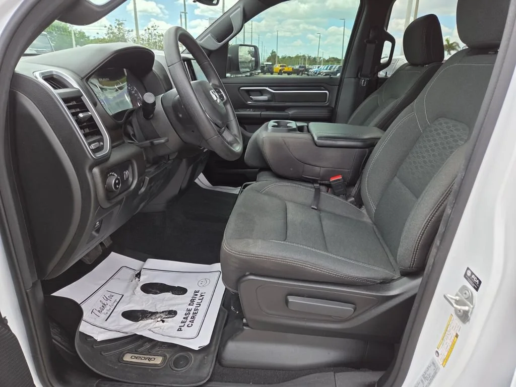 Used 2025 Bright White Clearcoat Ram Big Horn image 22