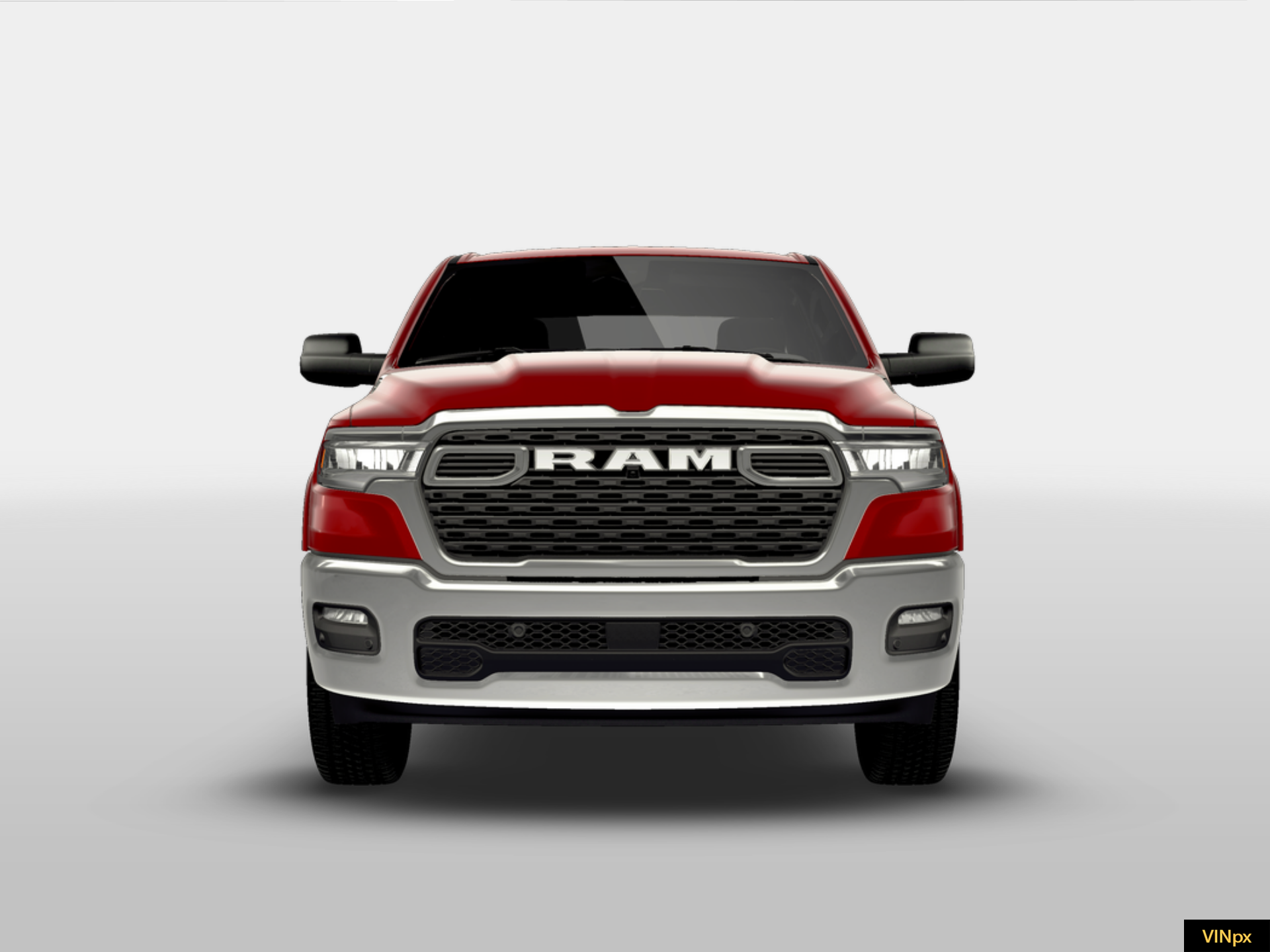 New 2026 Molten Red Pearl-Coat Exterior Paint RAM BIG HORN image 12