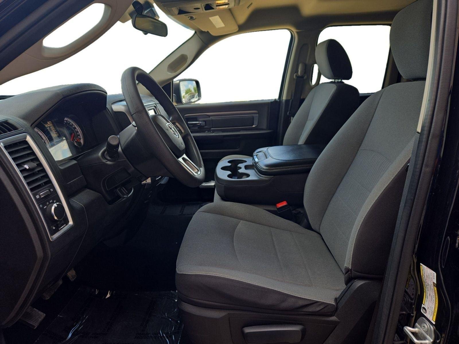 Used 2024 Diamond Black Crystal Pearlcoat Ram SLT image 13