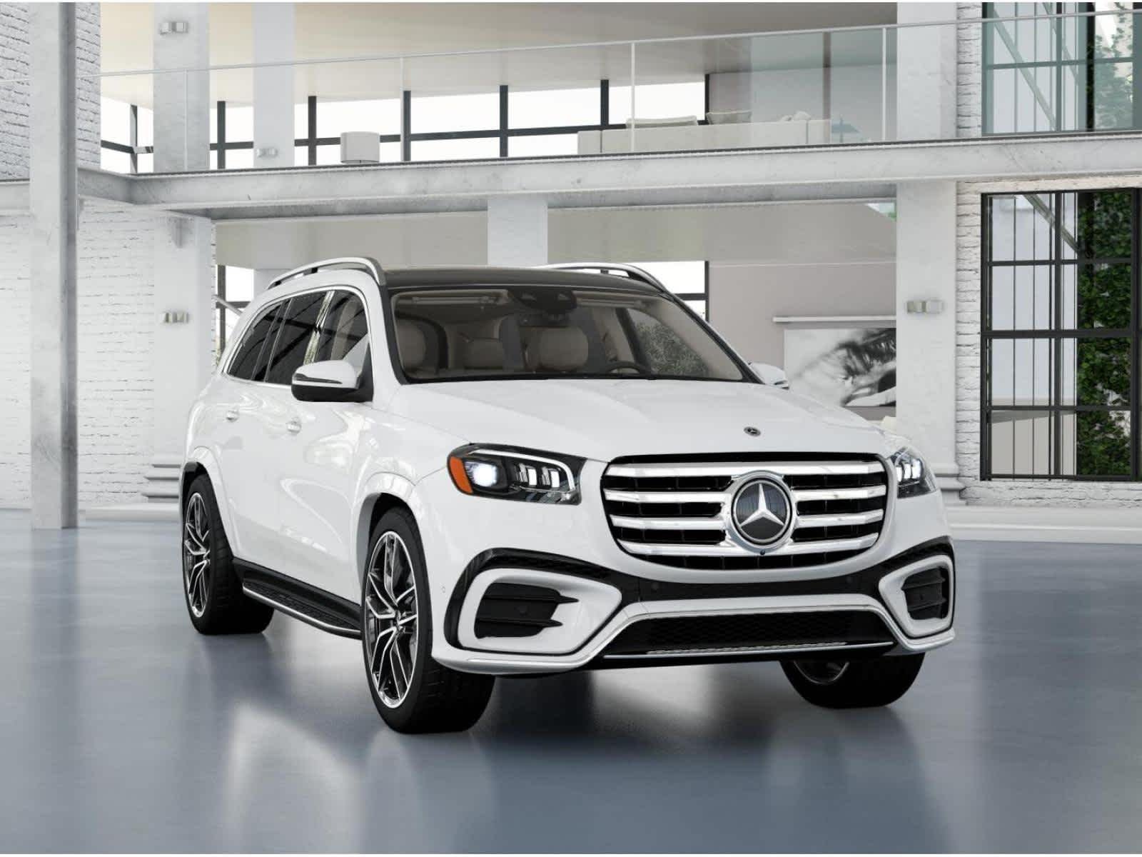 New 2026 Polar White Mercedes-Benz GLS 580 image 8