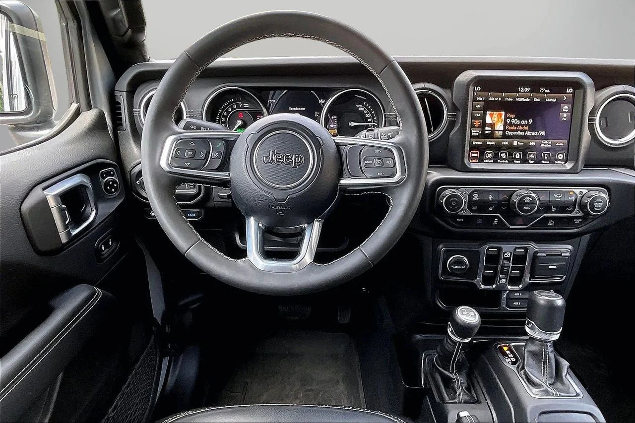 Certified Used 2023 Silver Jeep Sahara 4xe image 12