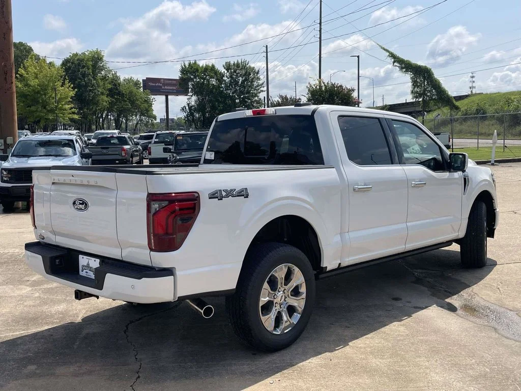 New 2026 White Ford Platinum image 3