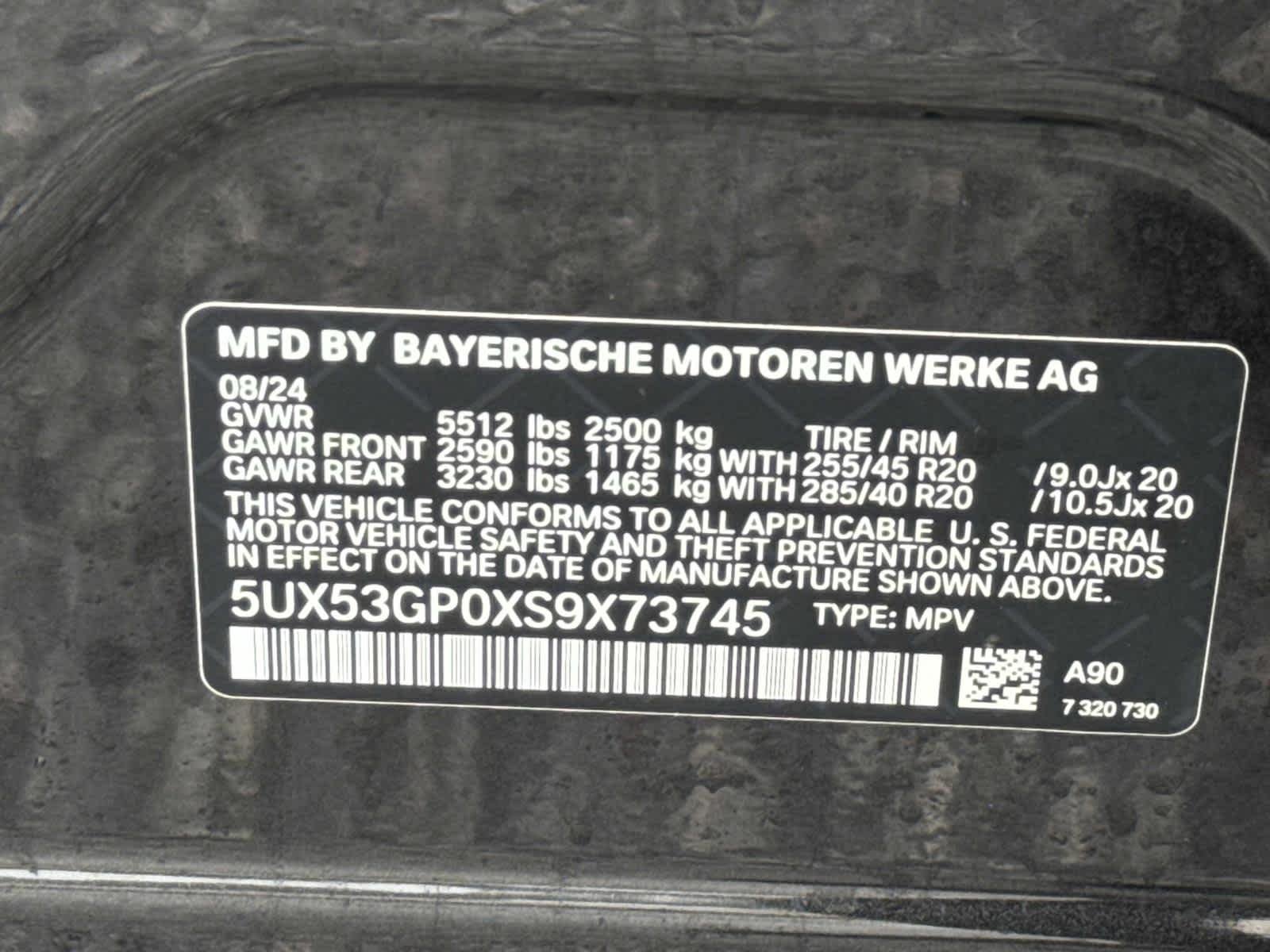 Used 2025 Dark Graphite Metallic BMW 30 xDrive image 30