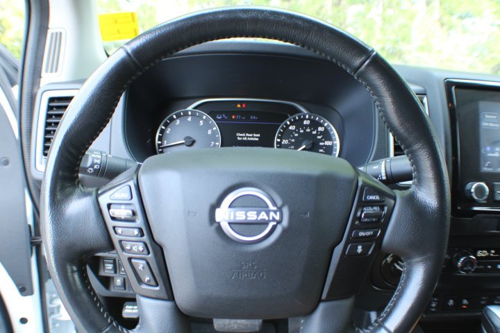 Used 2023 Glacier White Nissan SV image 8