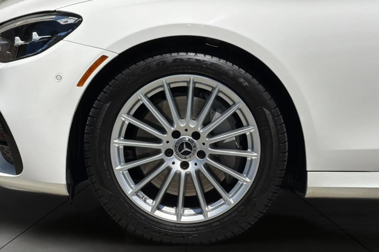 Certified Used 2022 Polar White Mercedes-Benz E 350 image 25