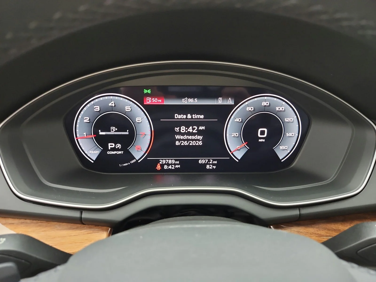 Used 2023 Daytona Gray Pearl Effect Audi S line Premium Plus image 9