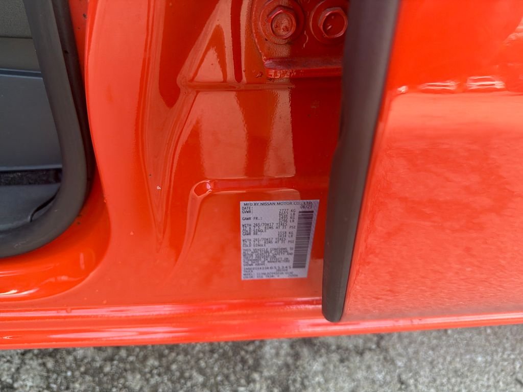 Used 2025 Orange Nissan PRO-4X image 25