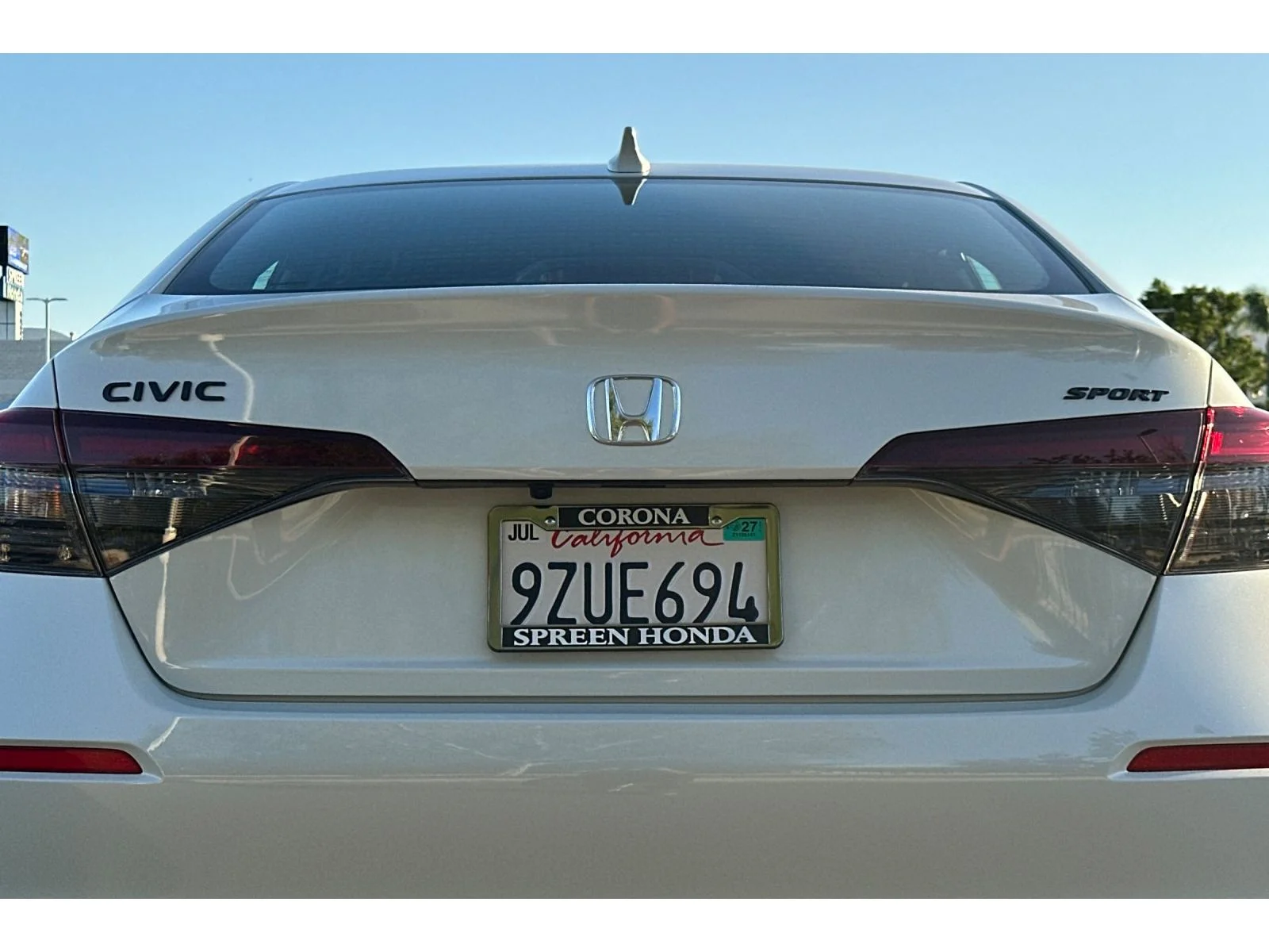 Used 2026 Platinum White Pearl Honda Sport image 48