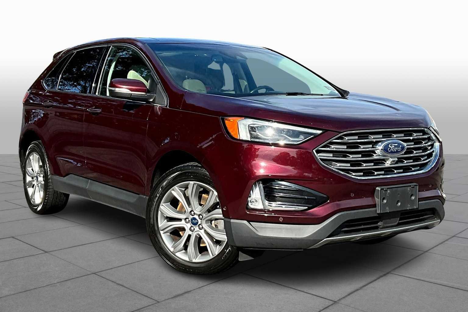 Used 2019 Ford Edge Titanium with VIN 2FMPK4K96KBB44340 for sale in Stratham, NH
