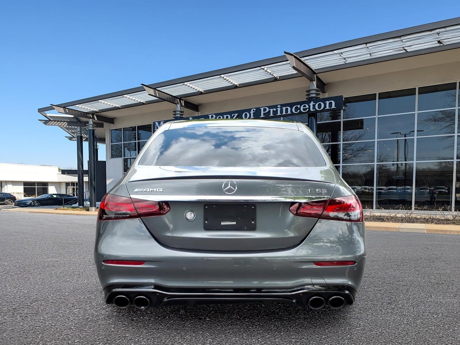 Certified Used 2022 Selenite Grey Metallic Mercedes-Benz AMG® E 53 4MATIC+ Sedan image 4