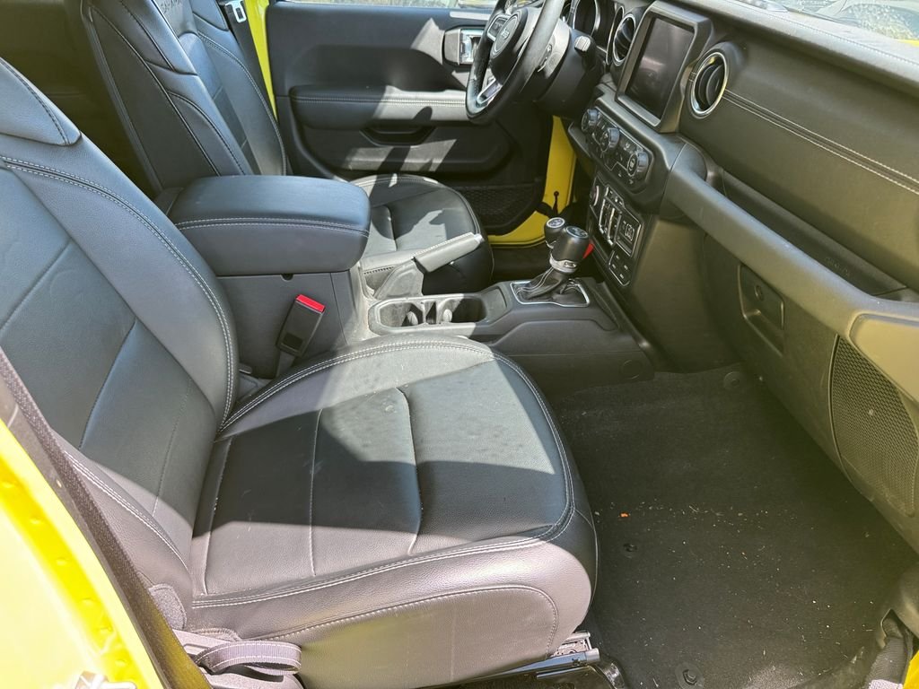 Used 2023 Yellow Jeep Sahara 4xe image 18