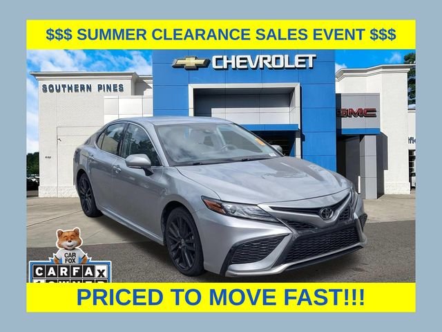 Used 2024 Silver Toyota XSE image 1