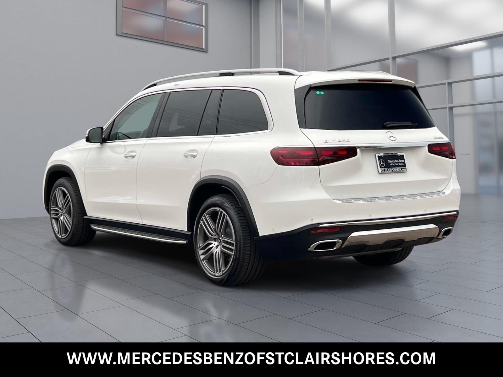 New 2026 Polar White Mercedes-Benz GLS 450 image 3