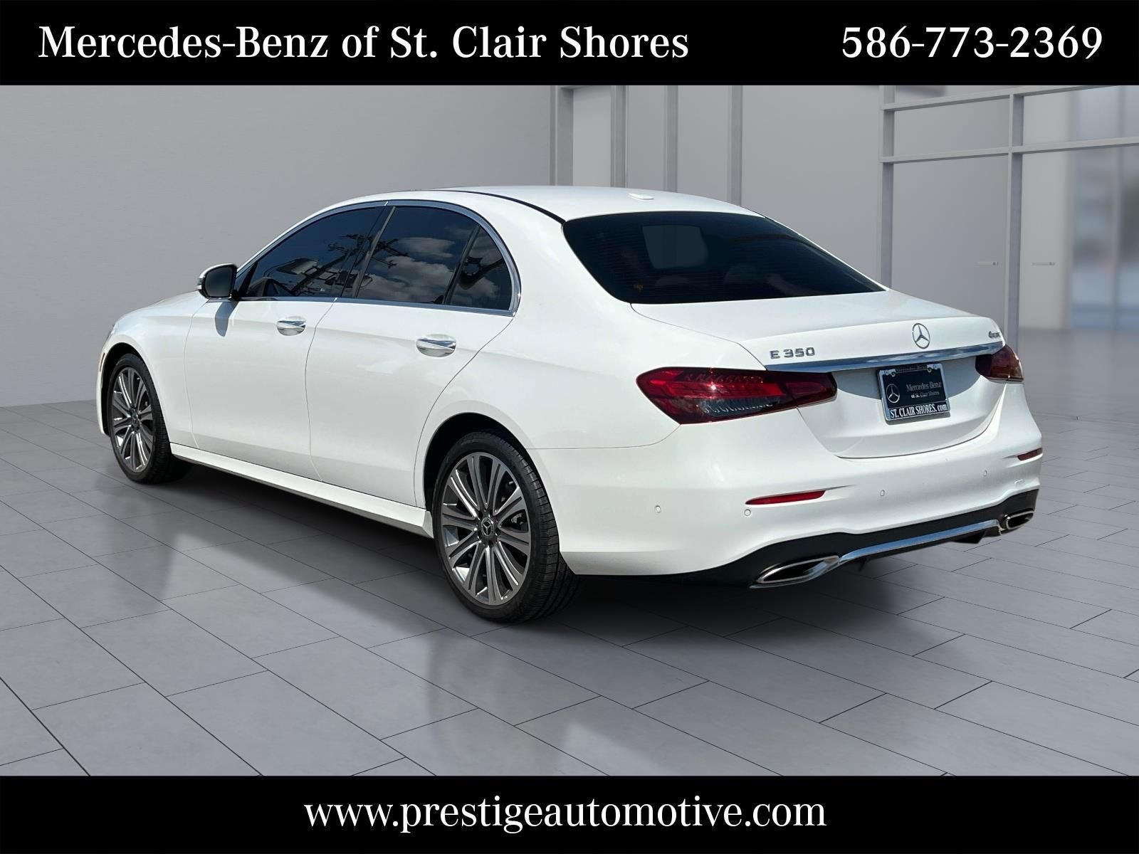 Certified Used 2023 White Mercedes-Benz E 350 image 3