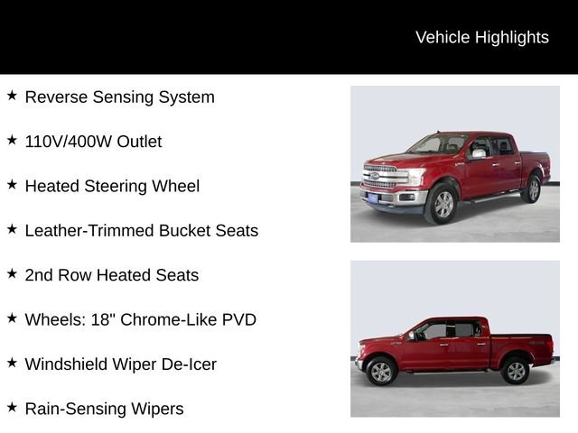 Certified Used 2019 Ruby Red Metallic Ford Lariat image 35