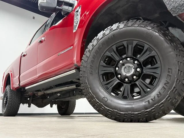 Used 2022 Red Ford Platinum Tremor image 3