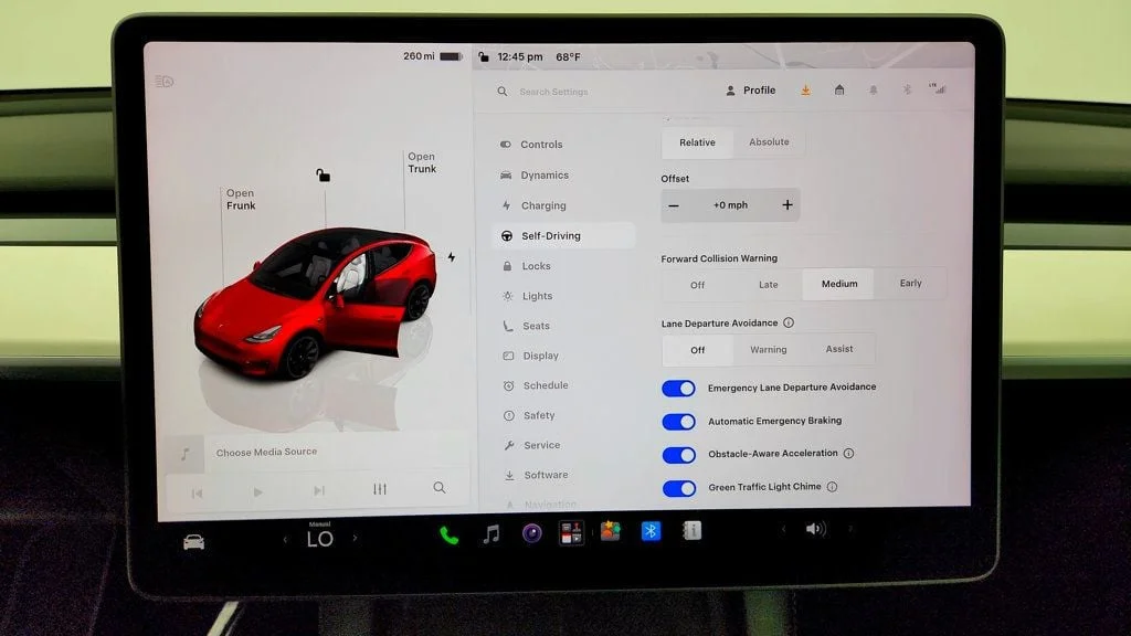 Used 2023 Red Multi-Coat Tesla Long Range AWD image 23