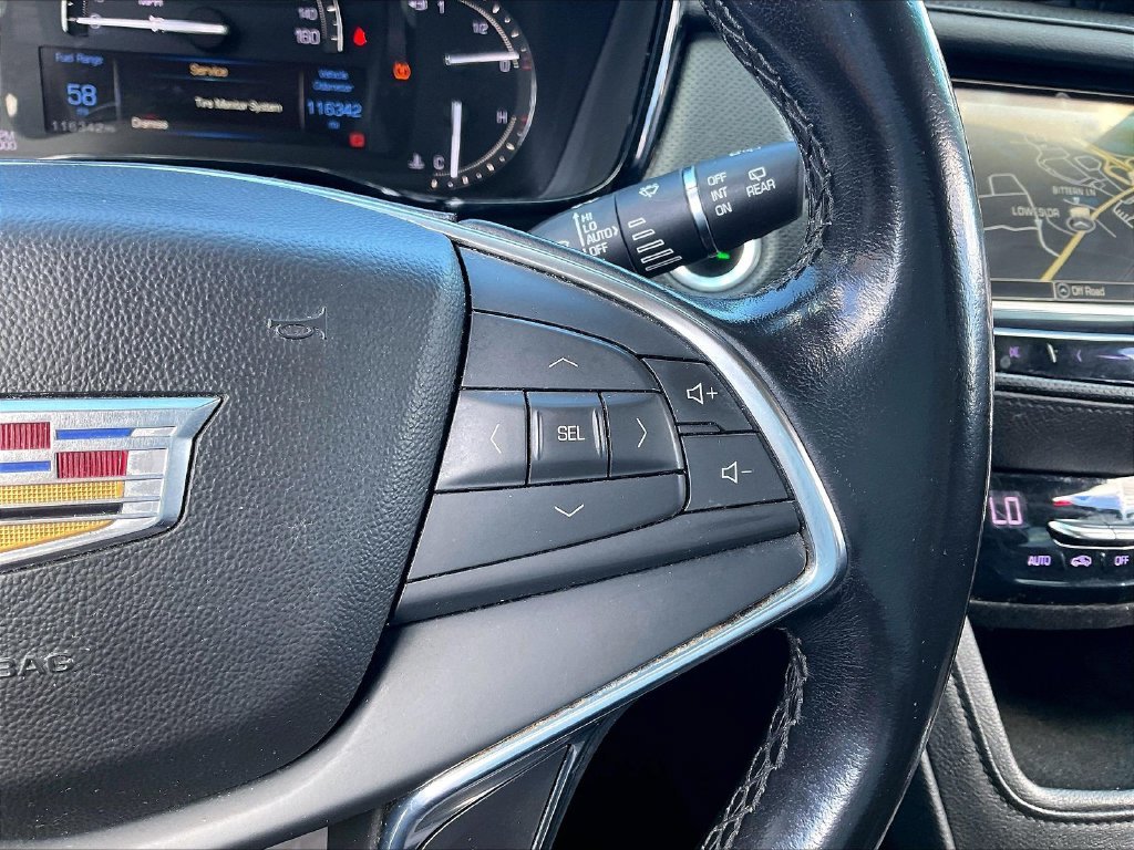 Used 2018 Stellar Black Metallic Cadillac Premium Luxury image 23