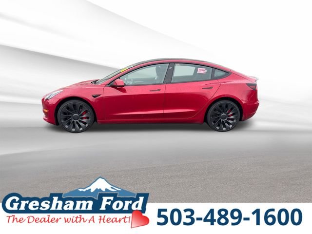 Used 2023 Tesla Model 3 Performance with VIN 5YJ3E1ECXPF462875 for sale in Gresham, OR