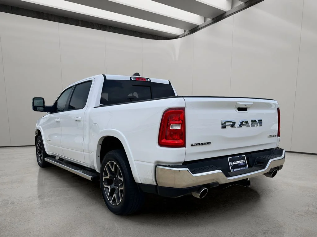 Used 2025 Bright White Clearcoat Ram Laramie image 5