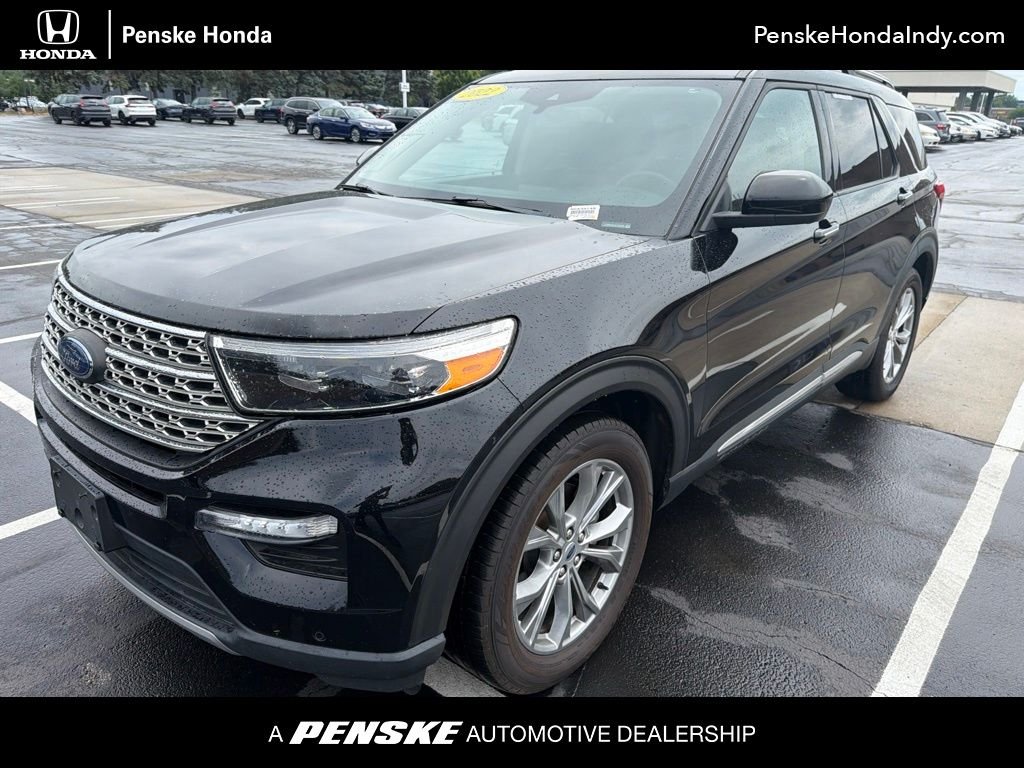 Used 2022 Black Metallic Ford Limited image 1