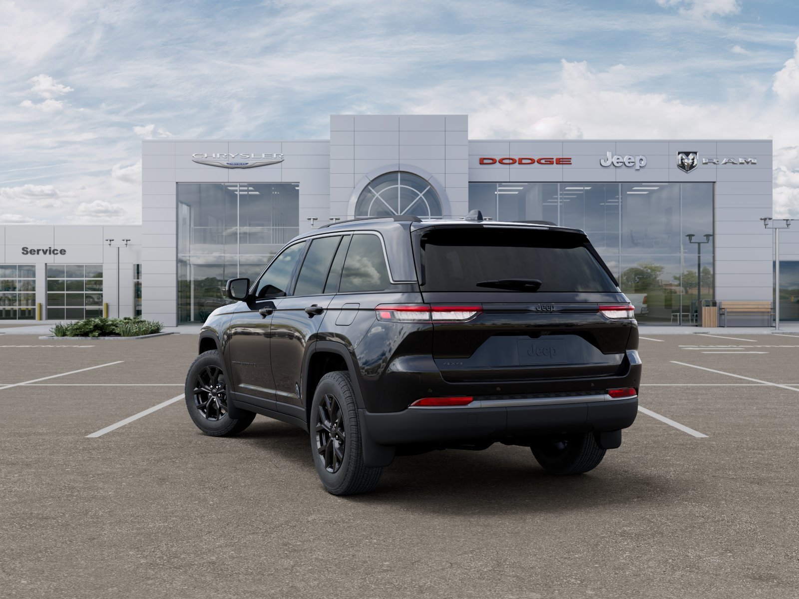 New 2026 Diamond Black Crystal Pearl-Coat Exterior Paint Jeep Altitude image 29