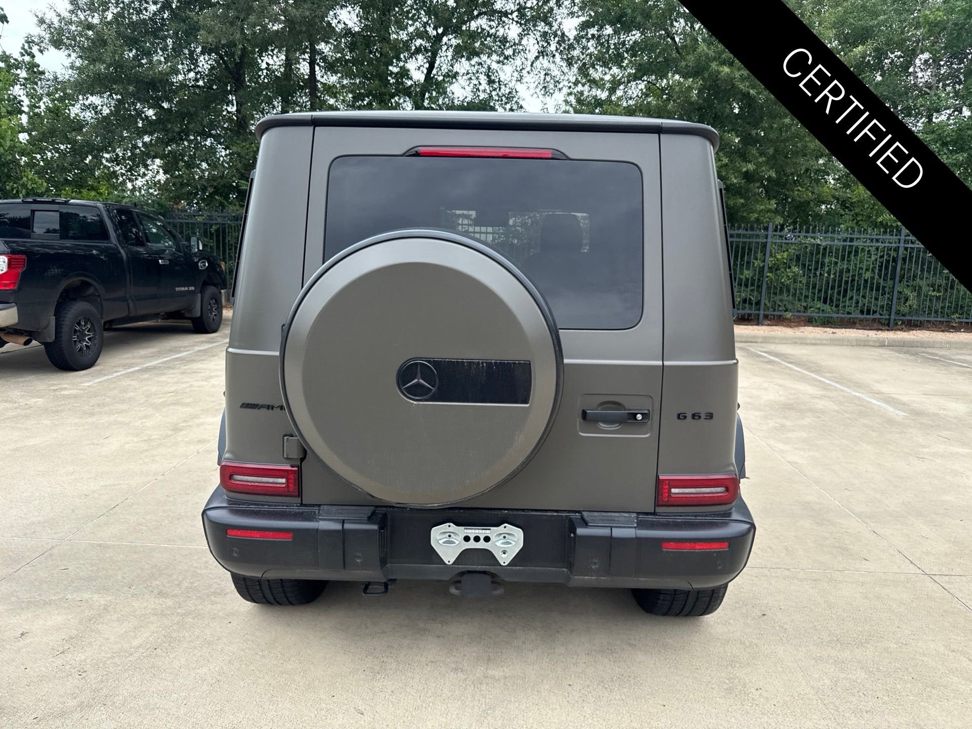 Certified Used 2023 MANUFAKTUR dark olive Green magno Mercedes-Benz G 63 AMG® image 5