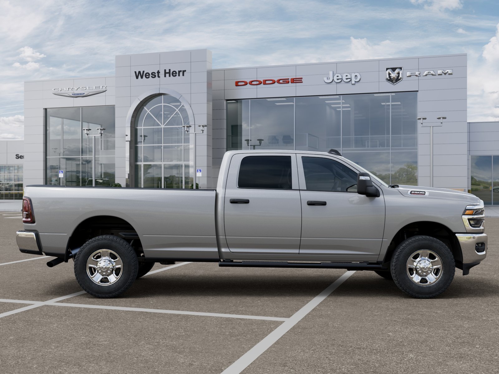 New 2026 Silver-Zynith Exterior Paint RAM Tradesman image 47