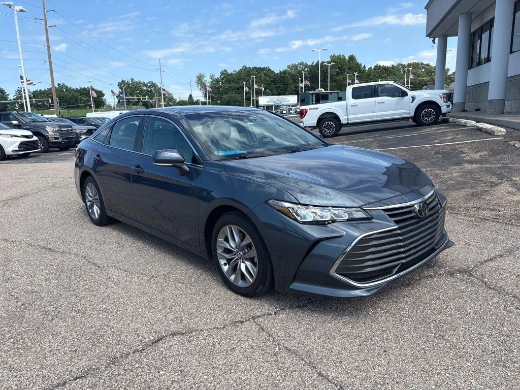 Certified Used 2022 Harbor Gray Metallic Toyota XLE image 1