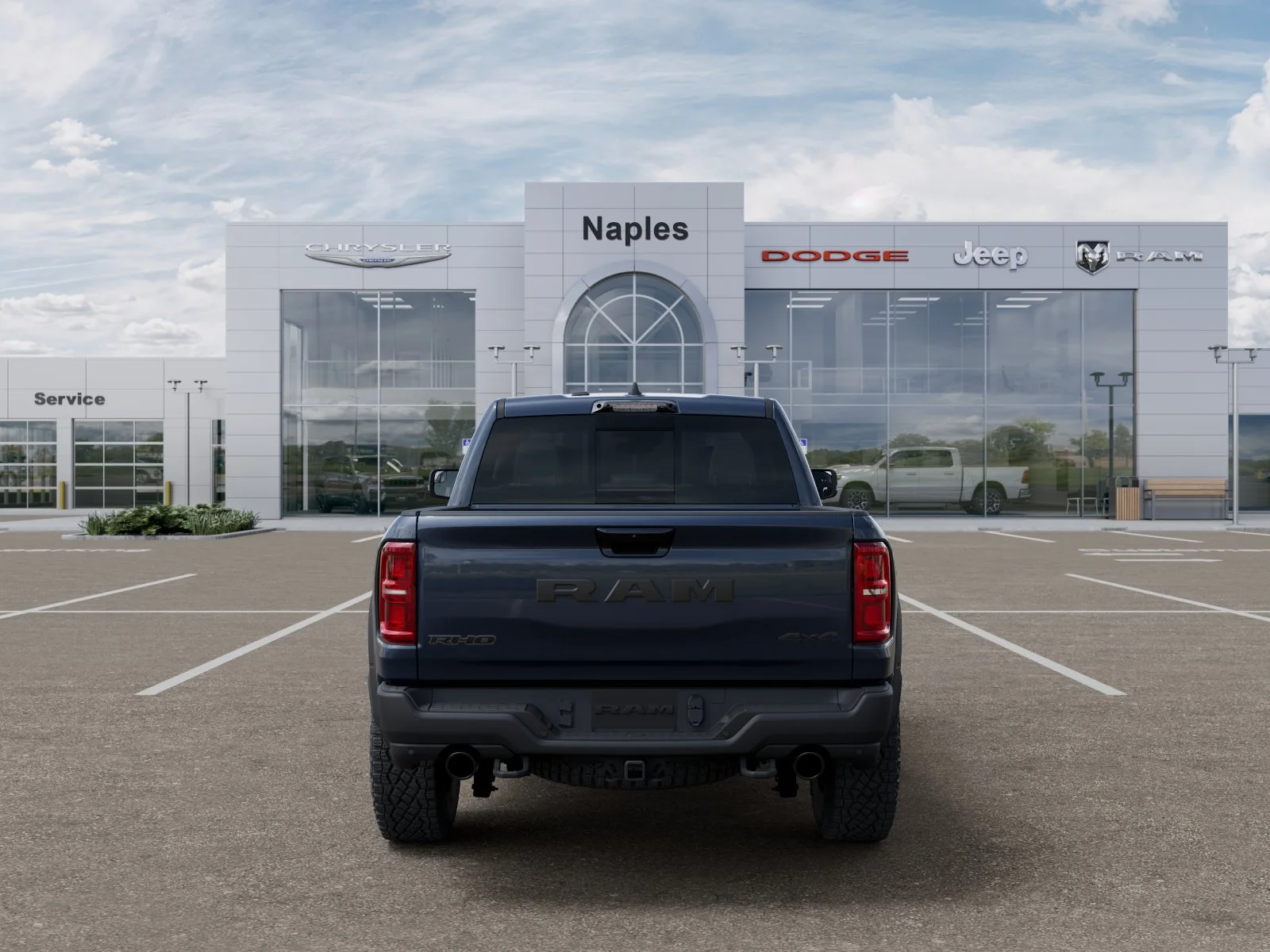 New 2026 Forged Blue Metallic Exterior Paint RAM RHO image 7
