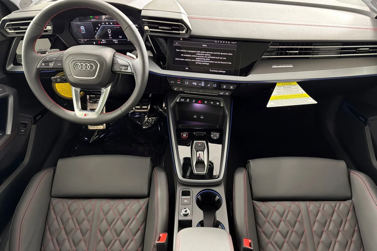 New 2026 Mythos Black Metallic Audi quattro image 12