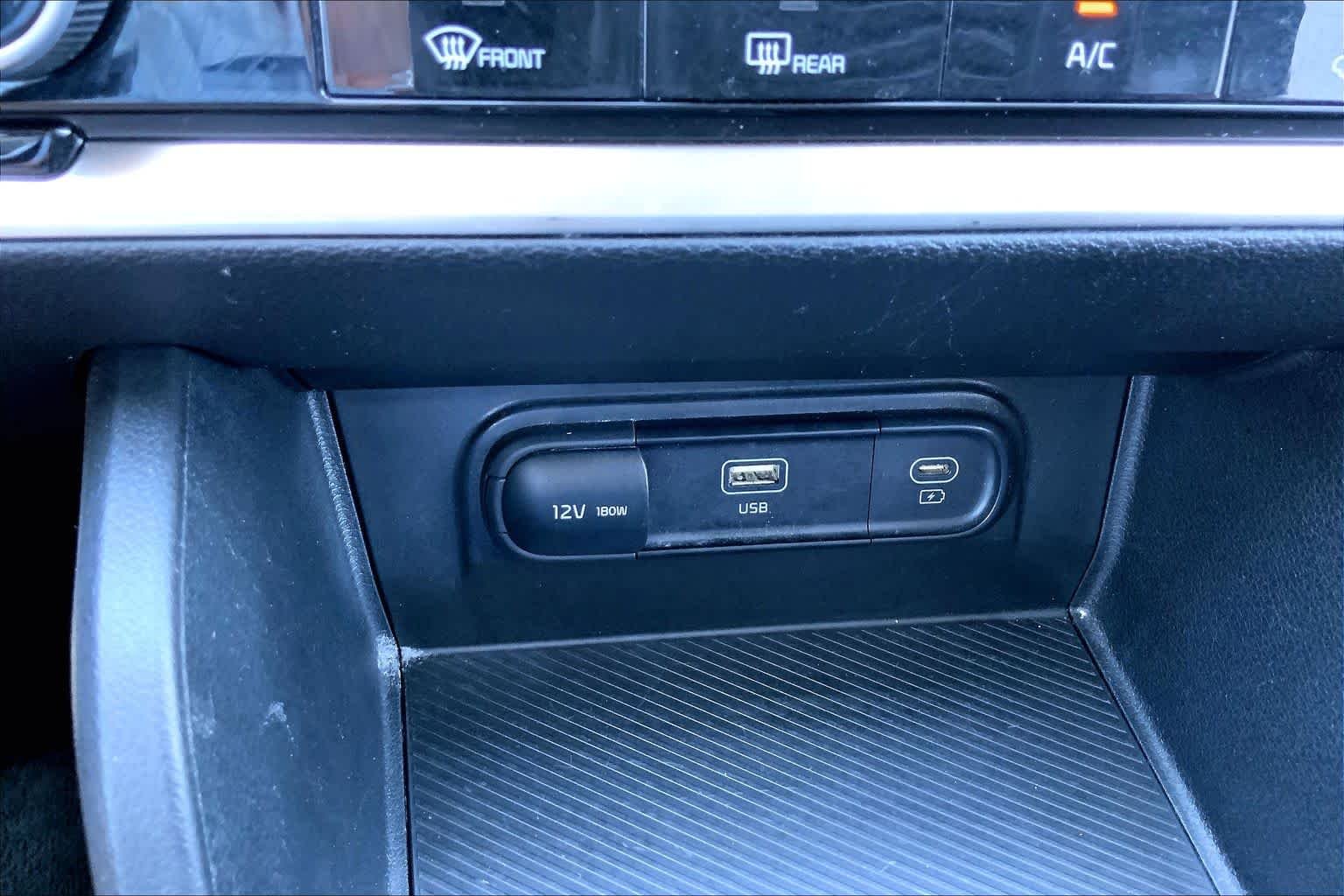 Used 2023 Fusion Black Kia LX image 35