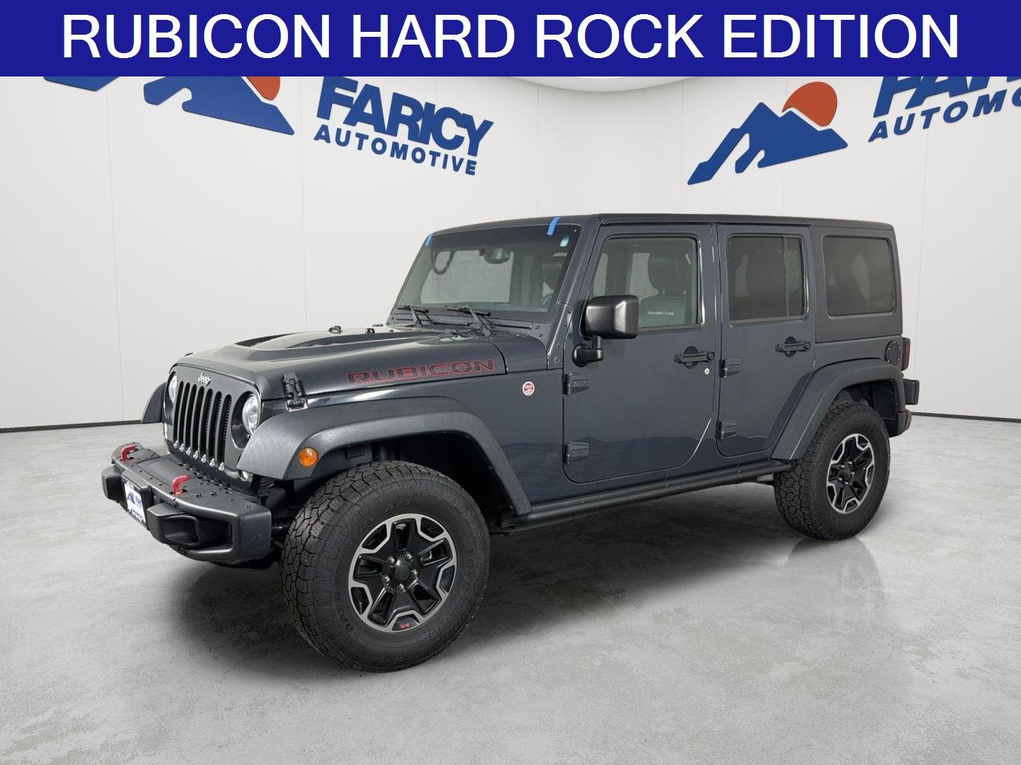 Used 2017 Rhino Clearcoat Jeep Rubicon Hard Rock image 1