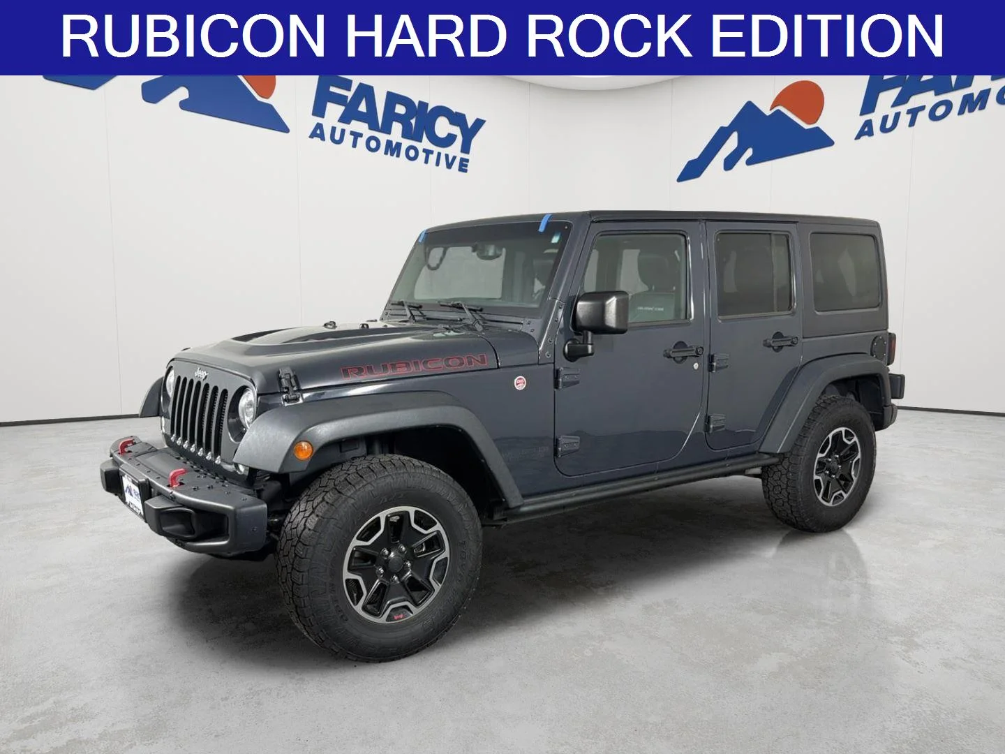 Used 2017 Rhino Clearcoat Jeep Rubicon Hard Rock image 1