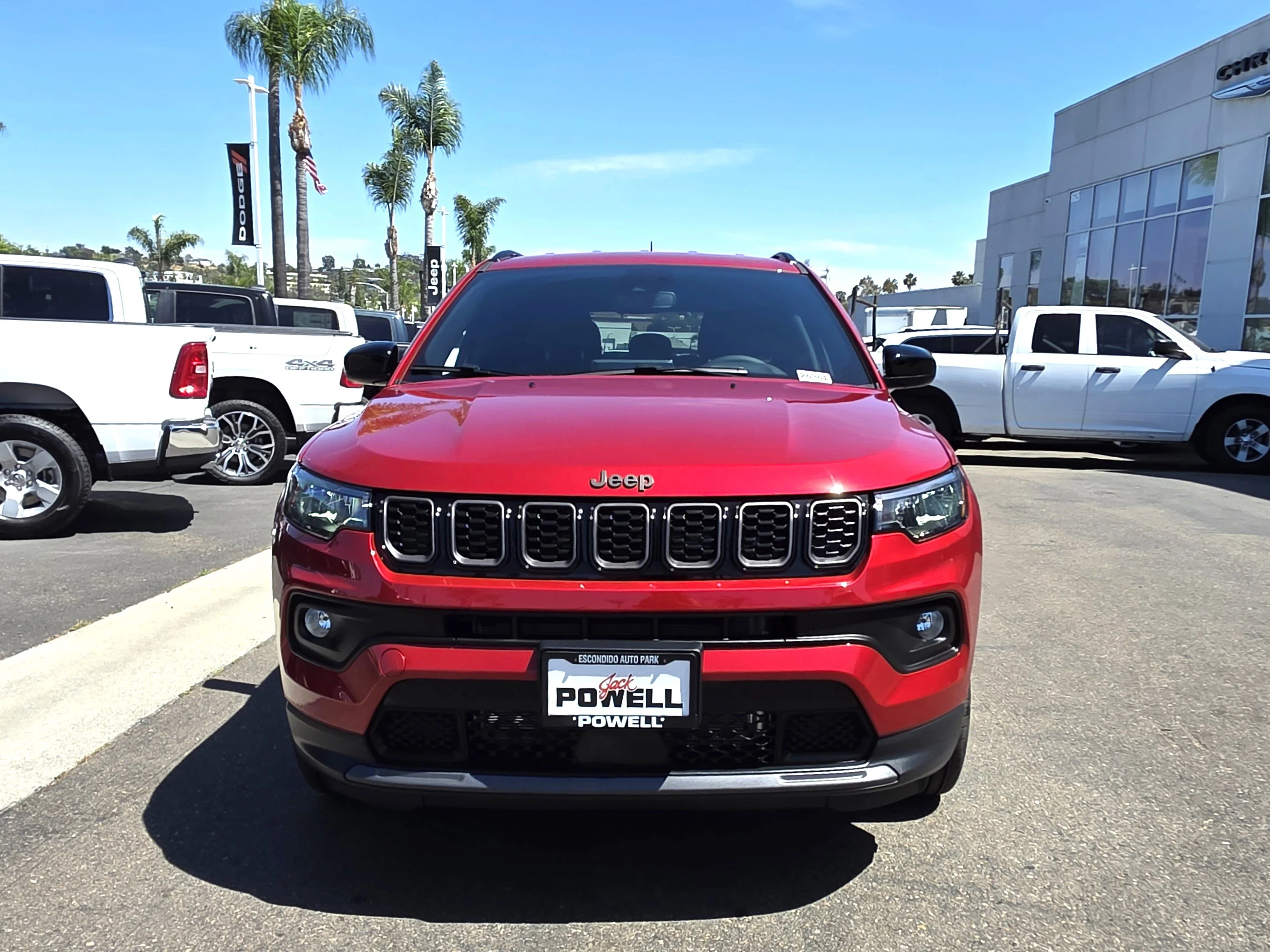 New 2026 Red Jeep Latitude image 7