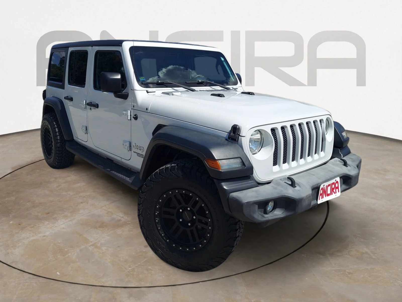 Used 2018 Bright White Clearcoat Jeep Sport S image 4