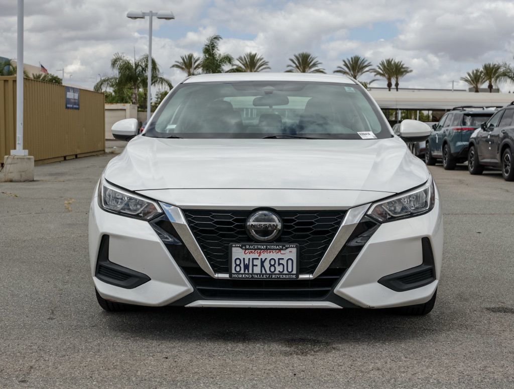 Used 2021 White Nissan SV image 8