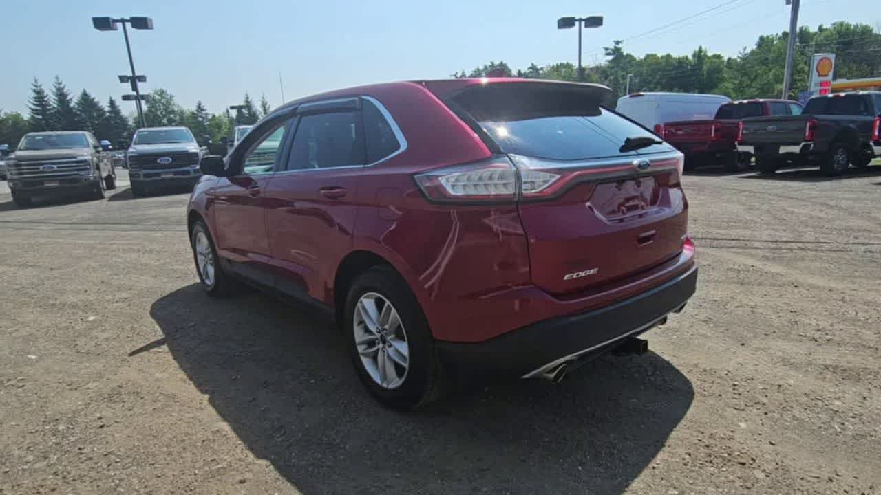 Used 2017 Ruby Red Metallic Tinted Clearcoat Ford SEL image 6