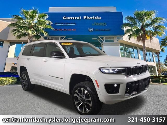 Certified Used 2022 White Jeep Overland image 1