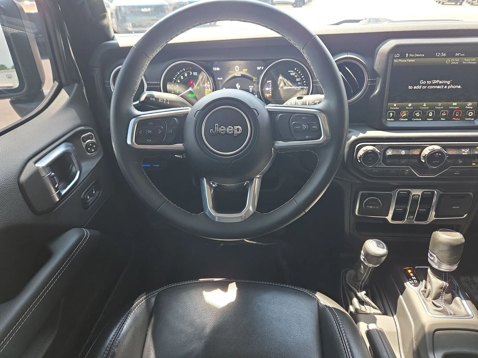 Used 2023 Black Clearcoat Jeep Sahara 4xe image 14