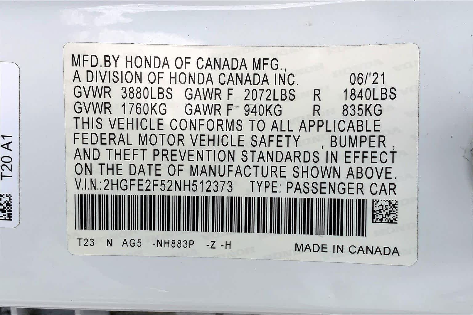 Used 2022 Platinum White Pearl Honda Sport image 33