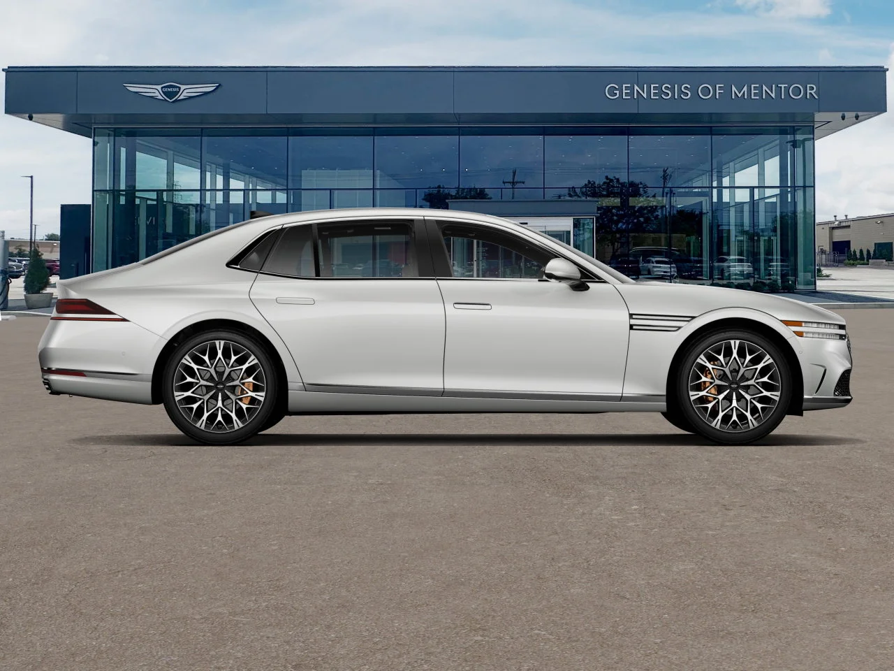 New 2026 Uyuni White Pearl Genesis 3.5T E-SC MHEV AWD image 4